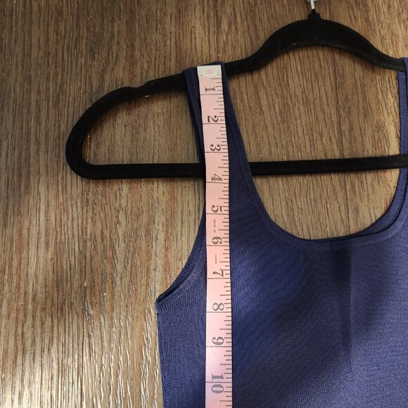 Tuckernuck Navy Mixed Media Juliette Dress Small Label coming detached - Picture 4 of 11